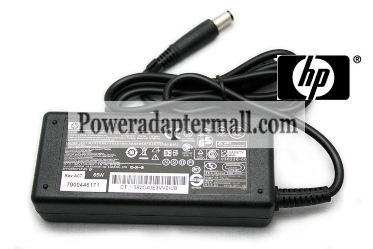 HP CQ35 CQ40 CQ42 CQ50 CQ60 18.5V 3.5A AC Adapter Charger